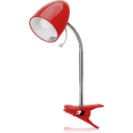Aigostar Led Klemlamp - E27 Fitting Excl. Lampje - Rood