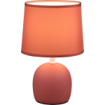 BES LED Led Tafellamp - Tafelverlichting - Trion Zikkom - E14 Fitting - Rond - Mat - Keramiek - Oranje