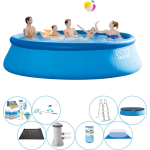 Intex Easy Set Rond 457x122 Cm - Zwembad Set - Blauw