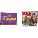 Hasbro Spellenset - Bordspel - 2 Stuks - 30 Seconds Junior & Risk Junior