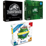 Spellenset - 3 Stuks - Jurassic World The Boardgame & Wie Is De Mol De Code Opdracht & Ik Hou Van Holland Bordspel
