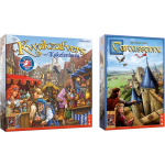 Spellenbundel - Bordspel - 2 Stuks - De Kwakzalvers Van Kakelenburg & Carcassonne