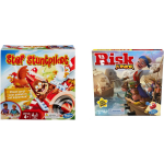 Hasbro Spellenset - Bordspel - 2 Stuks - Stef Stuntpiloot & Risk Junior