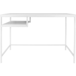 Leitmotiv - Fushion Bureau Staal 114x58,5x76cm - Wit