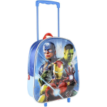 Marvel The Avengers Trolley/reiskoffer Rugtas Voor Kinderen - Kinder Reiskoffers