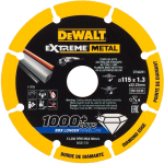 DeWalt EXTREME METAL doorslijpschijf metaal 115x22.23x1.3mm - DT40251-QZ