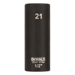 DeWalt Impact dop 21mm 1/2" (Lang - 78mm) - DT7555-QZ