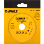 DeWalt Diamantblad voor tegels, Ø110x20mm (DWC410) - DT3714-QZ