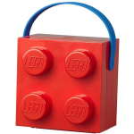 Lego lunchbox Brick 4 junior 17 x 12 cm/blauw - Rood