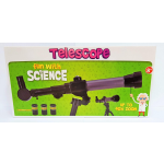 Tender Toys telescoop Funh Science junior 40,5 cm ABS - Negro