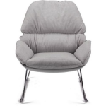 Paperflow Fauteuil Lazy wit/grijs -