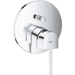 Grohe Plus afbouwdeel voor inbouw badkraan met omstel chroom 24060003