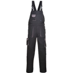 Overall Amerikaanse Contrast Texo TX12 Portwest - Negro