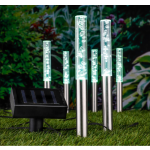 Huismerk Premium Solar LED Lava Tuinlampen - Oplaadbare Batterij