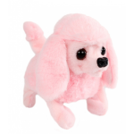 Take Me Home loophond junior pluche 15,5 cm - Roze