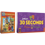 999Games Spellenbundel - 2 Stuks - Carcassonne Junior & 30 Seconds Junior