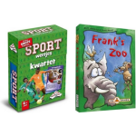 999Games Spellenbundel - 2 Stuks - Kwartet Sport Weetjes & Franks Zoo