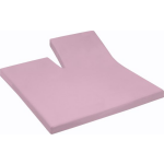 Cinderella Jersey Split-topper Hoeslaken - 100% Gebreide Jersey Katoen - 2-persoons (140x200/210 Cm) - Candy - Roze