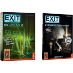 999Games Spellenbundel - 2 Stuks - Exit - Het Geheime Lab & De Duistere Catacomben