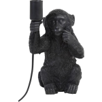 Light & Living Monkey Tafellamp - Zwart