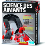 4M Kidzlabs: Magnet Science Franstalige Versie - Zwart