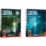 999Games Spellenbundel - 2 Stuks - Exit - Het Vergeten Eiland & De Verzonken Schat