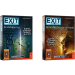 999Games Spellenbundel - 2 Stuks - Exit De Verlaten Hut & Exit De Grafkamer Van De Farao