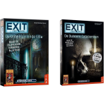 999Games Spellenbundel - 2 Stuks - Exit - De Onheilspellende Villa & De Duistere Catacomben