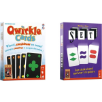 999Games Spellenbundel - Kaartspel - 2 Stuks - Qwirkle & Set!