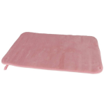 Sneldrogende Badmat Met Anti Slip 40 X 60 Cm Rechthoekig - Badmatjes - Roze
