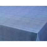 Bellatio Design Tafelzeil/tafelkleed Gemeleerde Look 140 X 250 Cm - Tafelzeilen - Blauw