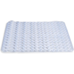 Badmat/douchemat Anti-slip Transparant Geweven Patroon 50 X 50 Cm - Badmatjes