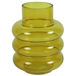 Countryfield Vaas Nikky 17 X 17 X 22,5 Cm Glas Mosterd - Geel