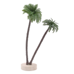 Bellatio Decorations Palmboom Miniatuur Beeldje 24 Cm - Beeldjes - Groen