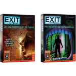 999Games Spellenbundel - 2 Stuks - Exit - De Grafkamer Van De Farao & Het Verschrikkelijke Spookhuis