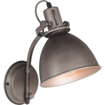 LABEL51 Wandlamp Spot - Burned Steel - Metaal - Grijs