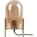 Leitmotiv Tafellamp Glass Bell 40w 16 X 30 Cm Glas - Bruin