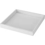 Vierkantte Kaarsenplateau/kaarsenbord Hout 30 X 30 Cm - Onderbord / Kaarsenbord / Onderzet Bord Voor Kaarsen - Wit