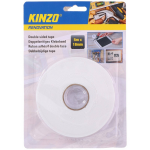 Kinzo 1x Dubbelzijdig Tape 18 Mm X 5 Meter - Tweezijdig Tape - Klussen En Doe Het Zelf Artikelen