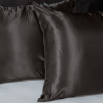 Fresh & Co 2-PACK: Kussenslopen Silk Satin - Antraciet