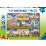 Top1Toys Puzzel Monuments Of The World 200 XXL
