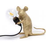 Seletti Mouse Lampresin Standing - Goud