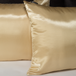 Fresh & Co 2-PACK: Kussenslopen Silk Satin - - Geel