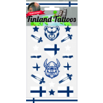 Globos tattoos Finland junior 200 x 102 mm 19 delig