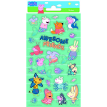 Peppa Pig stickervel junior 102 x 200 mm 24 delig