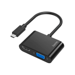 Hama 200313 Video-adapter 2-in-1 USB-C UHD