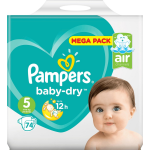 Pampers Baby Dry Maat 5 - 74 Stuks