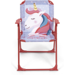 Arditex Klapstoel Unicorn Junior 53 Cm Polyester/blauw - Roze