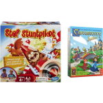 Spellenset - Bordspel - Stef Stuntpiloot & Carcassonne Junior