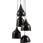 Beliani Savio Hanglamp Metaal 18 X 18 Cm - Zwart